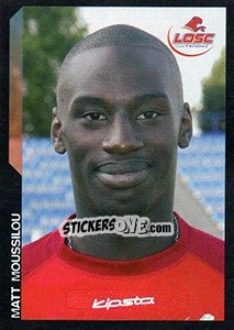 Sticker Matt Moussilou - SuperFoot 2005-2006 n. 24 - Panini
