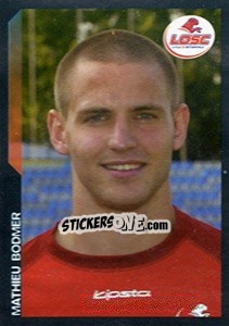 Sticker Mathieu Bodmer - SuperFoot 2005-2006 n. 25 - Panini