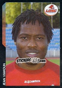 Sticker Jean Makoun - SuperFoot 2005-2006 n. 28 - Panini