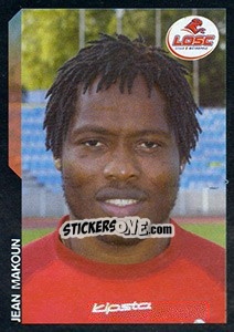 Sticker Jean Makoun - SuperFoot 2005-2006 - Panini