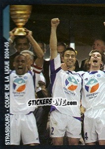 Figurina Strasbourg - Coupe de la Ligue 2004-05