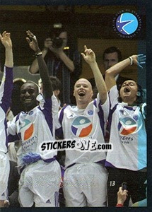Sticker Strasbourg - Coupe de la Ligue 2004-05 - SuperFoot 2005-2006 - Panini