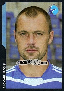 Sticker Mickaël Pagis - SuperFoot 2005-2006 n. 45 - Panini