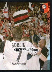 Sticker 28-5-05 PSG-Rennes 1-0 - SuperFoot 2005-2006 - Panini