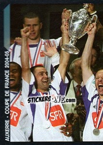 Figurina Auxerre - Coupe de France 2004-05