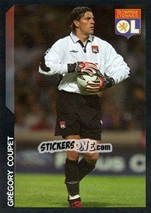 Sticker Grégory Coupet - SuperFoot 2005-2006 n. 56 - Panini