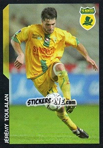 Sticker Jérémy Toulalan - SuperFoot 2005-2006 n. 57 - Panini