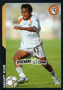 Sticker Bakari Koné - SuperFoot 2005-2006 - Panini