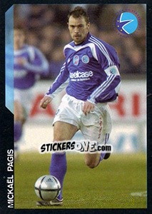 Sticker Mickaël Pagis - SuperFoot 2005-2006 - Panini