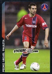 Sticker Pedro Miguel Pauleta - SuperFoot 2005-2006 n. 65 - Panini