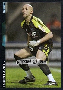 Sticker Fabien Barthez - SuperFoot 2005-2006 n. 73 - Panini