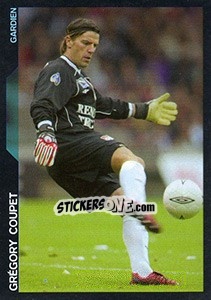 Sticker Grégory Coupet - SuperFoot 2005-2006 n. 75 - Panini
