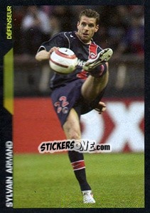 Sticker Sylvain Armand - SuperFoot 2005-2006 - Panini