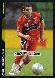 Sticker Cyril Jeunechamp - SuperFoot 2005-2006 n. 86 - Panini