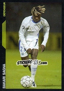 Sticker Bacary Sagna - SuperFoot 2005-2006 n. 91 - Panini
