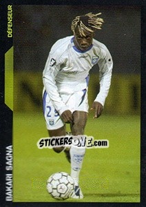 Figurina Bacary Sagna - SuperFoot 2005-2006 - Panini