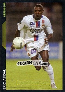 Sticker Eric Abidal - SuperFoot 2005-2006 n. 99 - Panini