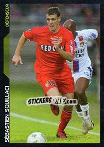 Sticker Sébastien Squillaci - SuperFoot 2005-2006 n. 101 - Panini