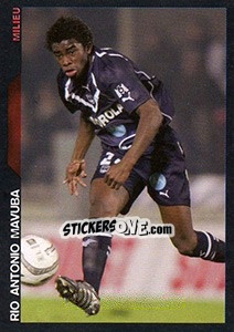 Sticker Rio Antonio Mavuba - SuperFoot 2005-2006 n. 105 - Panini