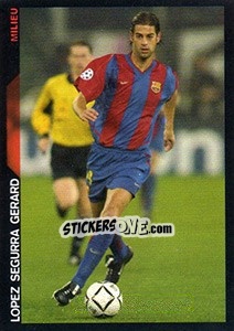 Cromo Lopez Segurra Gerard - SuperFoot 2005-2006 - Panini