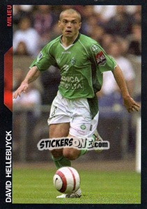 Sticker David Hellebuyck - SuperFoot 2005-2006 n. 110 - Panini