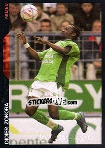 Cromo Didier Zokora - SuperFoot 2005-2006 - Panini