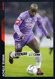 Sticker Achille Emana - SuperFoot 2005-2006 - Panini