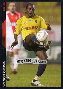 Sticker Wilson Oruma - SuperFoot 2005-2006 n. 120 - Panini
