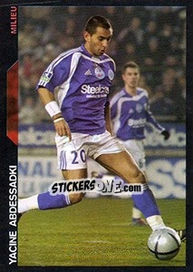 Figurina Yacine Abdessadki - SuperFoot 2005-2006 n. 122 - Panini