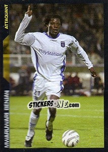 Sticker Mwaruwari Benjani - SuperFoot 2005-2006 - Panini