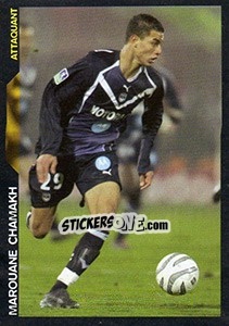 Cromo Marouane Chamakh - SuperFoot 2005-2006 n. 127 - Panini