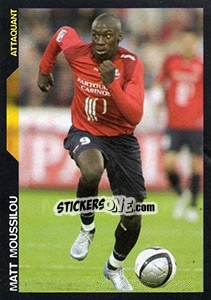 Sticker Matt Moussilou - SuperFoot 2005-2006 n. 129 - Panini