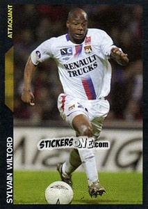 Cromo Sylvain Wiltord - SuperFoot 2005-2006 - Panini