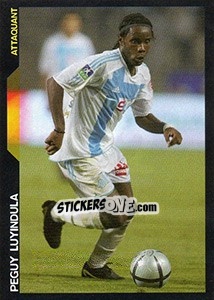 Sticker Peguy Luyindula - SuperFoot 2005-2006 n. 132 - Panini