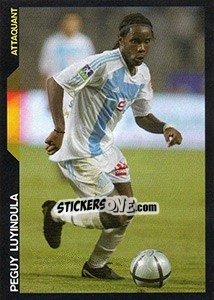 Cromo Peguy Luyindula - SuperFoot 2005-2006 - Panini