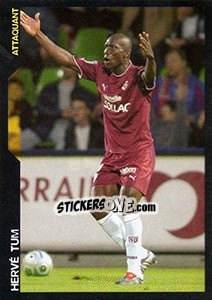 Sticker Hervé Tum - SuperFoot 2005-2006 n. 133 - Panini