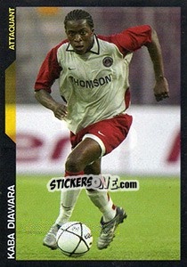 Figurina Kaba Diawara - SuperFoot 2005-2006 - Panini