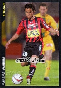 Sticker Marama Vahirua - SuperFoot 2005-2006 - Panini