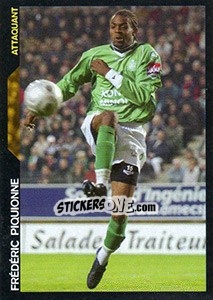 Sticker Frédéric Piquionne - SuperFoot 2005-2006 n. 140 - Panini