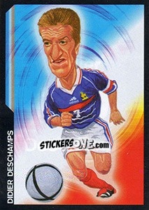 Sticker Didier Deschamps - SuperFoot 2005-2006 - Panini