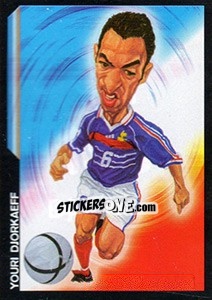 Sticker Youri Djorkaeff - SuperFoot 2005-2006 n. 153 - Panini
