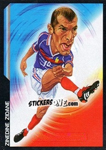 Cromo Zinedine Zidane - SuperFoot 2005-2006 - Panini