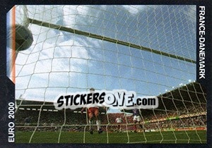 Sticker France-Danemark - SuperFoot 2005-2006 n. 162 - Panini