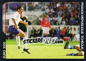 Sticker France-République Tchèque - SuperFoot 2005-2006 n. 163 - Panini
