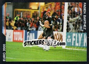 Sticker Fabien Barthez - SuperFoot 2005-2006 n. 165 - Panini