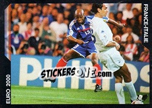 Sticker France-Italie - SuperFoot 2005-2006 n. 168 - Panini