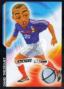 Sticker David Trézéguet - SuperFoot 2005-2006 n. 169 - Panini