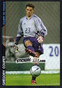 Figurina Grégory Coupet - SuperFoot 2005-2006 - Panini