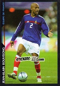 Sticker Jean-Alain Boumsong - SuperFoot 2005-2006 - Panini