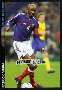 Sticker Patrick Vieira - SuperFoot 2005-2006 n. 175 - Panini